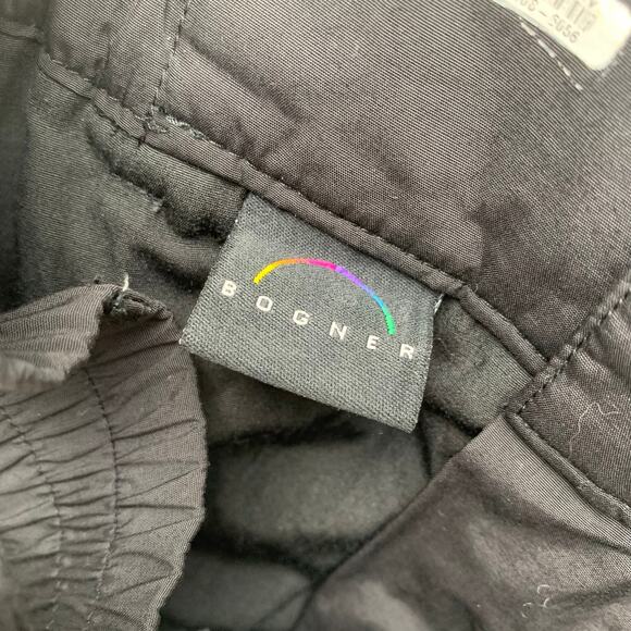 Bogner Black Ski Pants Women’s 12 Reg  Waterproof Nylon Snow Trousers - Picture 4 of 7